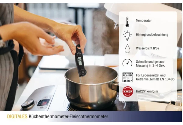 TFA Dostmann Digitales Küchen-Thermometer TFA 30.1061.01 3