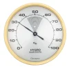 TFA Dostmann TFA 44.2000 Analoges Hygrometer Mit Messingring Präzise Haar-Synthetik-Messung 7