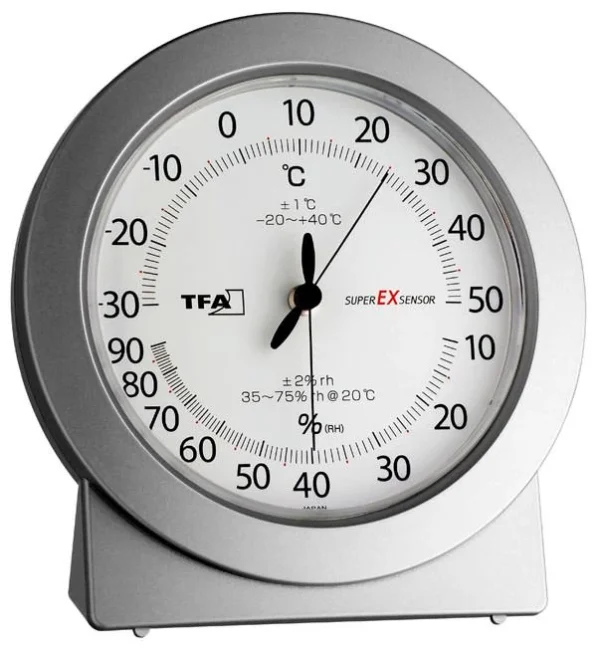 TFA Dostmann Präzisions – Thermo – Hygrometer Super-EX TFA 45.2020 1