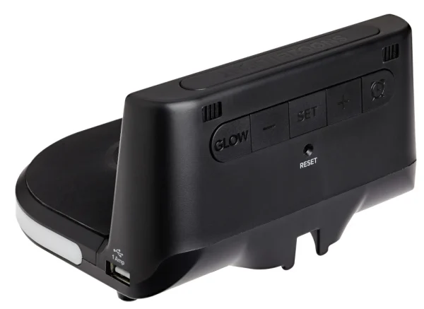 TFA Dostmann TFA 60.2028.01 Digitalwecker Mit Kabelloser Ladestation Charge-IT Wireless Farbdisplay 3