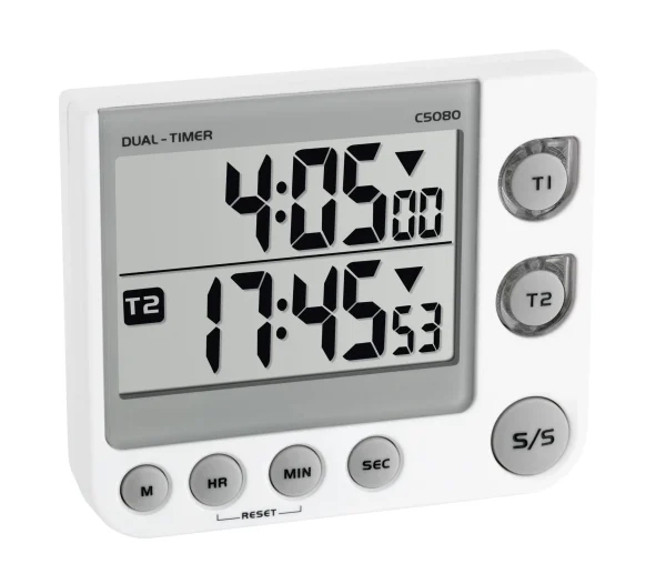 TFA Dostmann TFA 38.2025 Digitaler 2-fach Timer 1