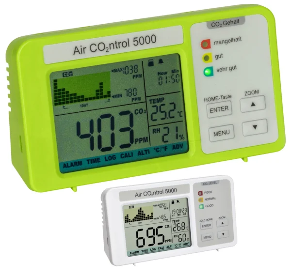 DOSTMANN Electronic Aircontrol 5000 CO2 Monitor TFA 31.5008 Kohlenstoffdioxid Raumluftüberwachung 1