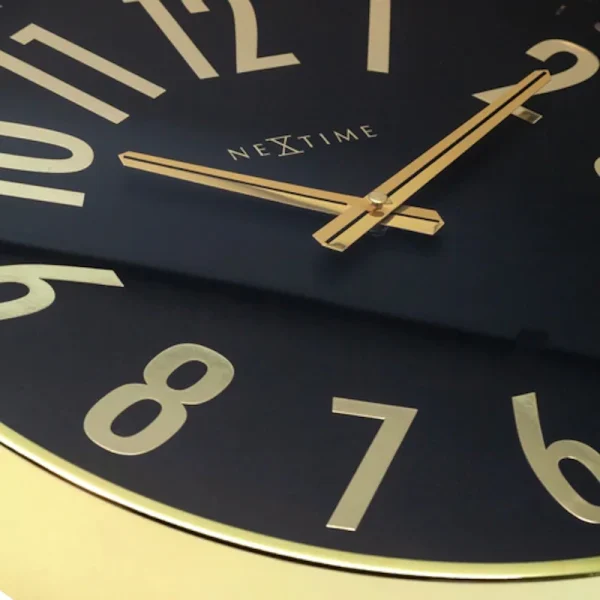 NeXtime Alchimie Design Wanduhr Geräuschloses Uhrwerk 400 Mm 5