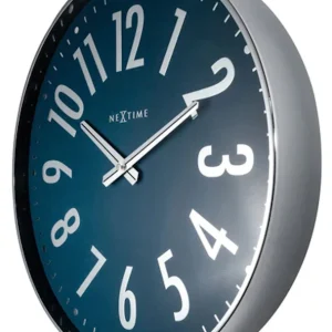 NeXtime Alchimie Design Wanduhr Geräuschloses Uhrwerk 400 Mm 12