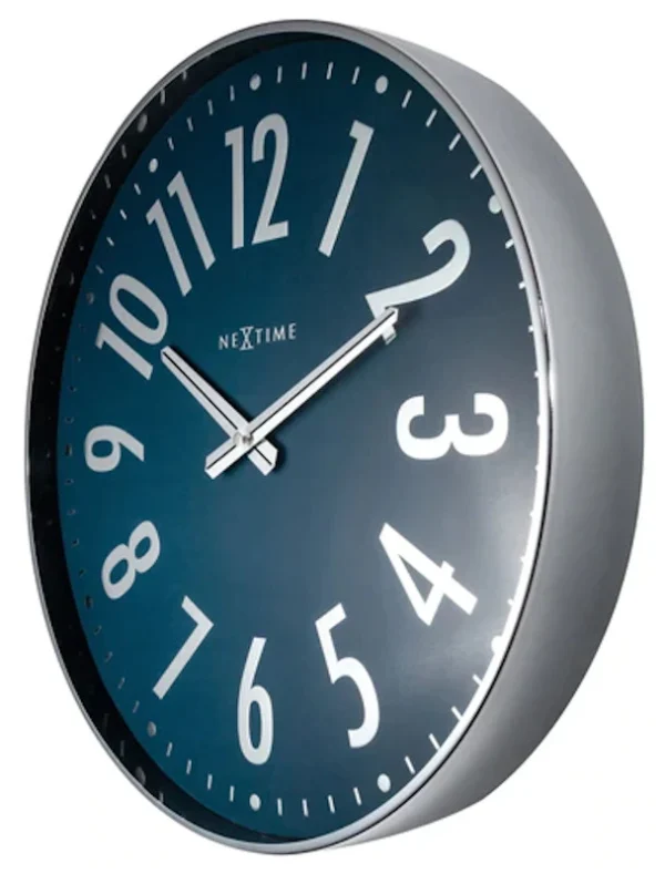 NeXtime Alchimie Design Wanduhr Geräuschloses Uhrwerk 400 Mm 4