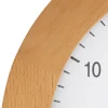 TFA Dostmann Funkuhr Echtholz Buche Massiv TFA 98.1065 8