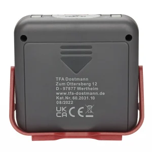 TFA Dostmann TFA 60.2031 BUZZ Digitaler Reisewecker Mit Vibration Quarzwecker 15