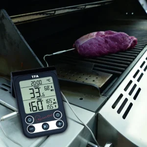 TFA Dostmann Küchen-Chef TFA 14.1512.01 Digitales Grill-Braten-Ofenthermometer 10