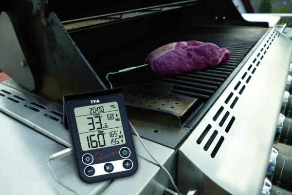 TFA Dostmann Küchen-Chef TFA 14.1512.01 Digitales Grill-Braten-Ofenthermometer 4