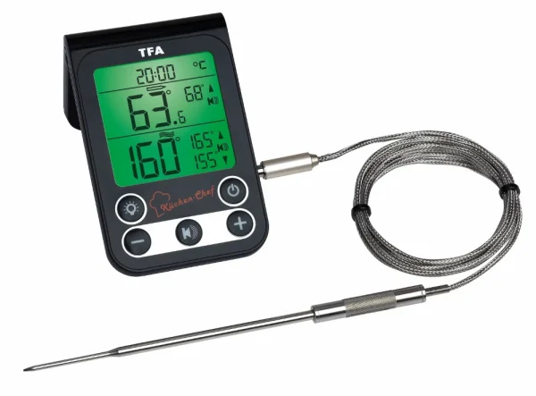 TFA Dostmann Küchen-Chef TFA 14.1512.01 Digitales Grill-Braten-Ofenthermometer 1