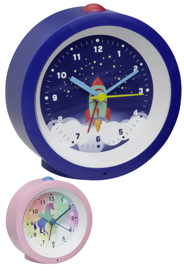 TFA Dostmann Analoger Kinderwecker TFA 60.1033 Kindermotiv Sweep-Uhrwerk 1