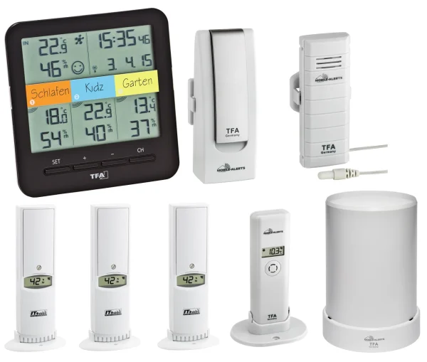 TFA Dostmann TFA 30.3060.01.IT.Profi KlimaHome Profi Thermo-Hygro-Station 1