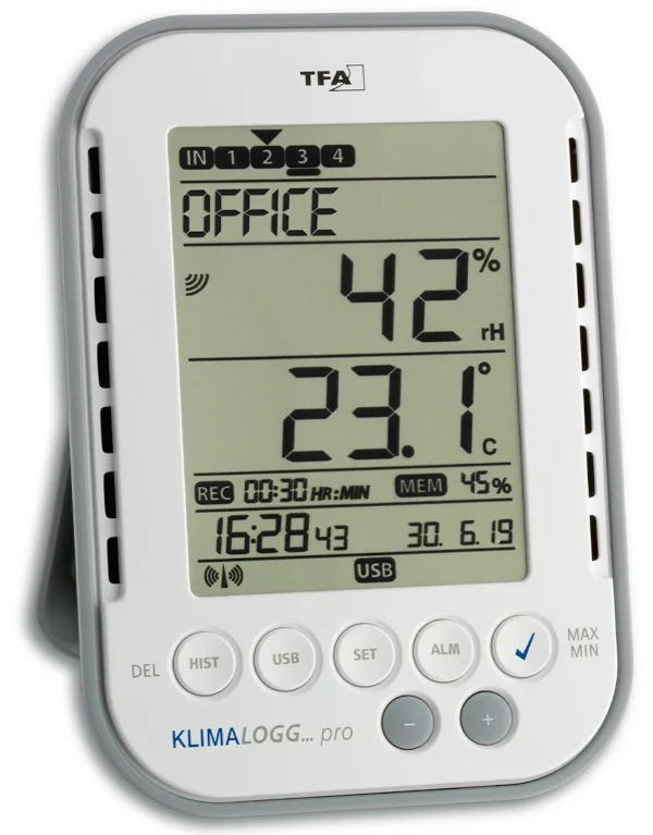 TFA Dostmann Profi-Klimalogger TFA 30.3039.IT Klimalogg Pro 1