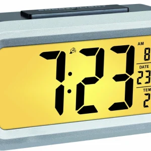 TFA Dostmann Digitaler Funk Wecker Mit Temperatur Lumio Plus TFA 60.2553 Auto-Beleuchtung 9