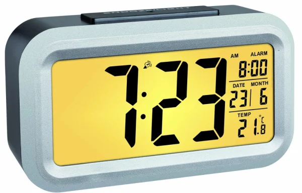 TFA Dostmann Digitaler Funk Wecker Mit Temperatur Lumio Plus TFA 60.2553 Auto-Beleuchtung 4