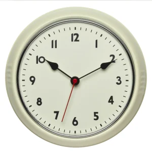 TFA Dostmann Analoge Funk-Wanduhr TFA 60.3541 Retro Uhr 240 Mm 6