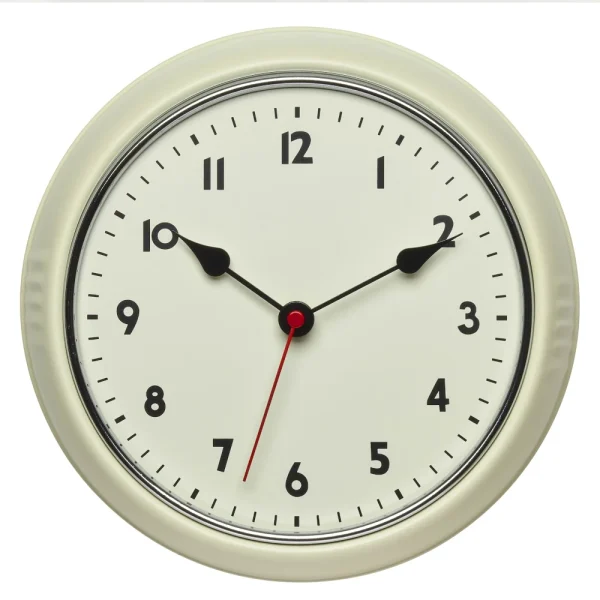 TFA Dostmann Analoge Funk-Wanduhr TFA 60.3541 Retro Uhr 240 Mm 3