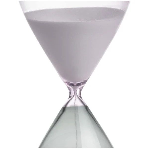 TFA Dostmann Sanduhr Aus Glas TFA 18.6011.02.40 Designsanduhr Zeitmesser Timer 1