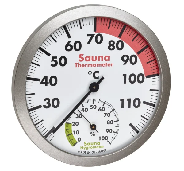 TFA Dostmann Sauna Thermo-Hygrometer TFA 40.1055.50 Sauna Zubehör 1