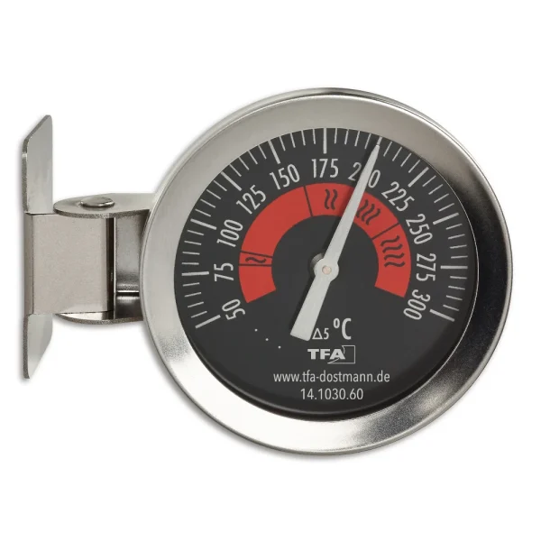 TFA Dostmann Analoges Backofenthermometer TFA 14.1030.60 Grill Thermometer +300°C 1