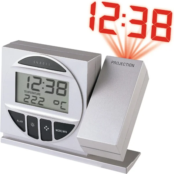 Technoline Projektionsuhr Mit Temperaturanzeige WT 590 1
