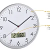 TFA Dostmann Analoge Wanduhr TFA 60.3048.02 Mit Temperatur Und Luftfeuchte 7